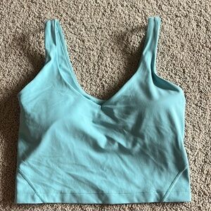 Lululemon align tank in teal/blue